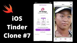 Tinder Clone in Swift with UIKIT and SwiftUI #7: Creating The Selected User Screen