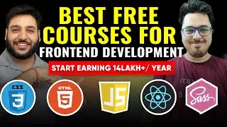BEST FREE resources to learn FRONTEND in 2022 🔥| front end developer course | Thanks @CodeWithHarry