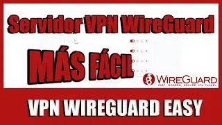 Servidor VPN WIREGUARD EASY en DOCKER , más FÁCIL !!!