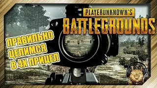 Гайд как стрелять с х4 прицела PLAYERUNKNOWN'S BATTLEGROUNDS | PUBG