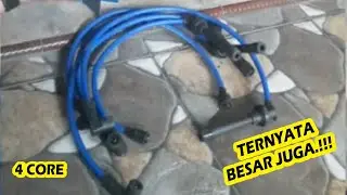 GANTI KE BUSI RACING 4 CORE BLUE THUNDER !! APA SIH BEDANYA ??