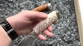 Нож Хищник М390/ Нож Хищник Elmax/ ножи для охоты.