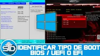 Como saber si mi Pc o Laptop usa UEFI/EFI  o BIOS