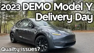 I Bought a DEMO 2023 Tesla Model Y! (Delivery Day)