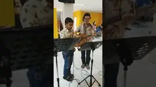 Jonny singing "King" with sir Adam