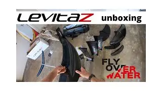Levitaz Foil unboxing,  2020 Wing Foil Test preparation