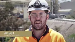 Newcrest's Cadia mine process overview