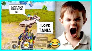 😂10Year Old Kid Talking About His Friend's Girlfriend And Singing Funny Video | Bgmi Funny Gameplay