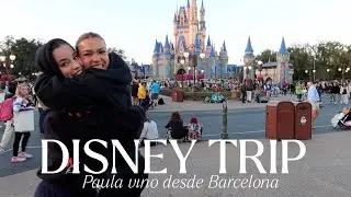 mi amiga viajo 12 horas para ir a disney conmigo
