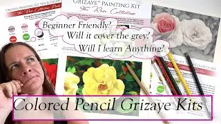 Gimmick or Not??? Reviewing Colored Pencil Magazines Grizaye Kits