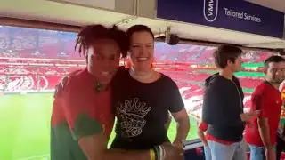 iShowSpeed Meets RONALDO's SISTER