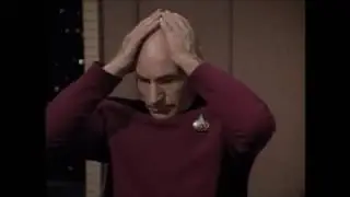A Series of Face Palms - Star Trek TNG Compilation