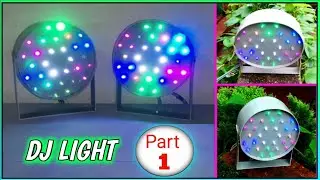 How To Make DJ Light At Home| डीजे लाईट कैसे बनाये|part1 #sbcreator #djlight
