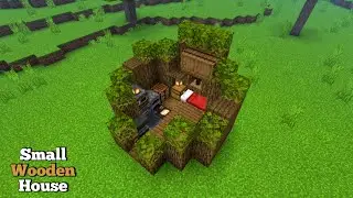 ⚒️How to Build a Small Wooden House in Minecraft