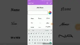 Totally mind blowing name art app for writing text on picture and adding sticker to create dif art