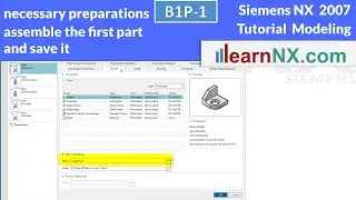 Siemens NX Tutorial | Modeling for beginner