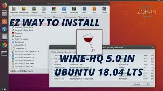 How To Install WINE-HQ 5.0 in UBUNTU-LINUX 18.04 LTS [WORKED]