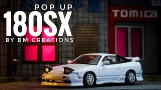 WOW BISA GANTI HEADLAMP POP UP 😍 | BM CREATIONS NISSAN 180SX PRS13
