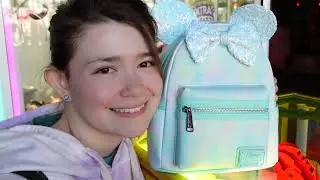 WE WON THIS CUTE DISNEY LOUNGEFLY BAG!!!
