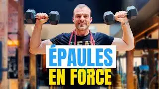 SÉANCE pour des GROSSES ÉPAULES en 8 MIN 🏋🏻‍♂️ #tonytinspire