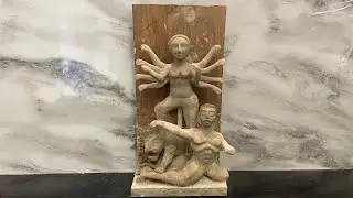 Small DurgaMaa murti making step by step|| Part 1 || Durgapuja preparation 2024