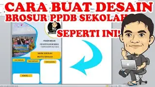 KHUSUS PEMULA! Cara Buat Desain Brosur PPDB Sekolah Di Microsoft Word 2007 2010 2013 2016 2019