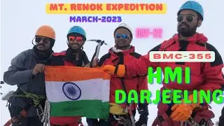 Basic Mountaineering Course/ HMI, Darjeeling/ Day-22/Expedition to Mt.Renok/ Class- Stretcher Making