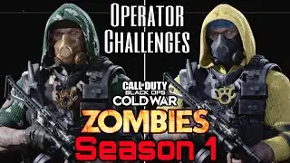 HOW TO COMPLETE ALL ZOMBIES OPERATOR MISSIONS FOR STITCH (Black Ops Cold War Season One)