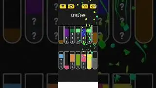 2022! Water Sort Level 245 Walkthrough Solution Android/iOS