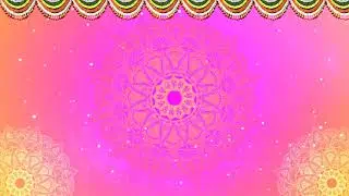 Rose Garland Background Video Effects   HD Devotional Background   Full Hd Tradi