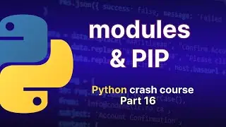 How to create Modules in python