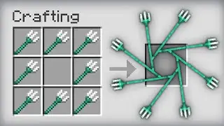 I added 10 OVERPOWERED TRIDENTS in Minecraft... [Datapack] (More Tridents)