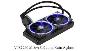 Aliexpress #1 - VTG 240 MM Sıvı Soğutma Kutu Açılımı