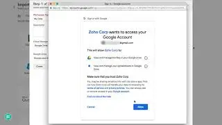Zoho Analytics: Import data from Cloud Storage