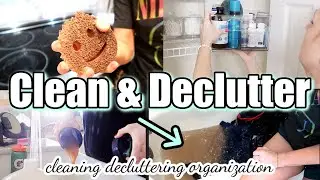 LIFE CHANGING AFTER DARK CLEANING & DECLUTTERING MOTIVATION | NIGHTTIME CLEAN WITH ME ROUTINE