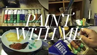 🎨 Paint with me in the Middle of the night! ✨🖌️