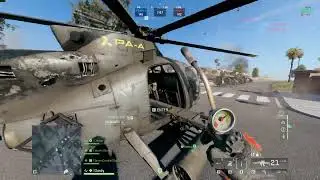 Battlefield 6 Little Bird Helicopter Practice Server with Rifling