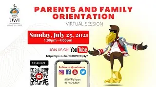 UWI Mona Parents and Family Orientation 2021
