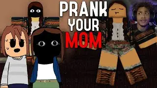 I JUST PRANKED MY MOM ON ROBLOX!