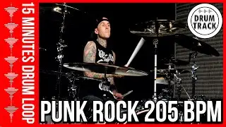Drum Beat 205 bpm - Groove Drum Track 205 BPM Punk Rock | Batería 205 BPM Punk Rock