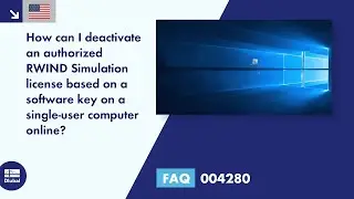 FAQ 004280 | How can I deactivate an authorized RWIND Simulation license based on a software ...