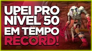 Char Upado em TEMPO RECORD MUNDIAL! WoW Shadowlands Brasil pt br