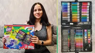 Большой набор для рисования Bellagio Baby Art на 150 предметов