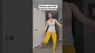On a good day! We dance