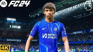 FC 24 - Chelsea Vs Tottenham Hotspur - Ft. Palmer,Solanki | Premier League 24/25 Full Match | 4K HDR