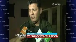 Reo burla a su custodio y se da a la fuga tras concluir su audiencia cautelar