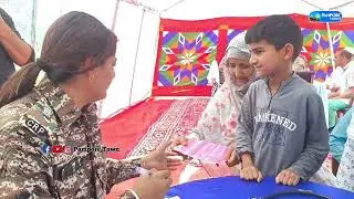 Free Medical Camp organised by 110 & 185 BN CRPF at Gallander Pampore. #medicalaid