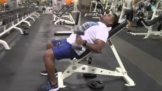 INCLINE HAMMER CURLS