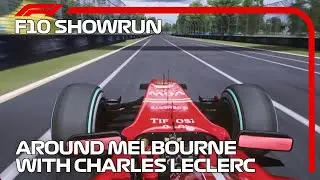 F10'S Showrun Around Melbourne With Charles Leclerc | Assetto Corsa