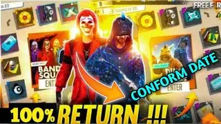 Criminal bundle return free fire 2021😱😱 😍| Confirm date✔️✔️ | Criminal bundle kab aayega |